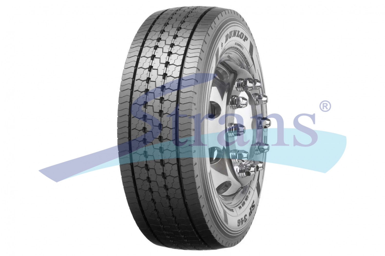Шина Колісна 385/55 R22.5 Sp346 Кермова Вісь Вантажна Всесезонна